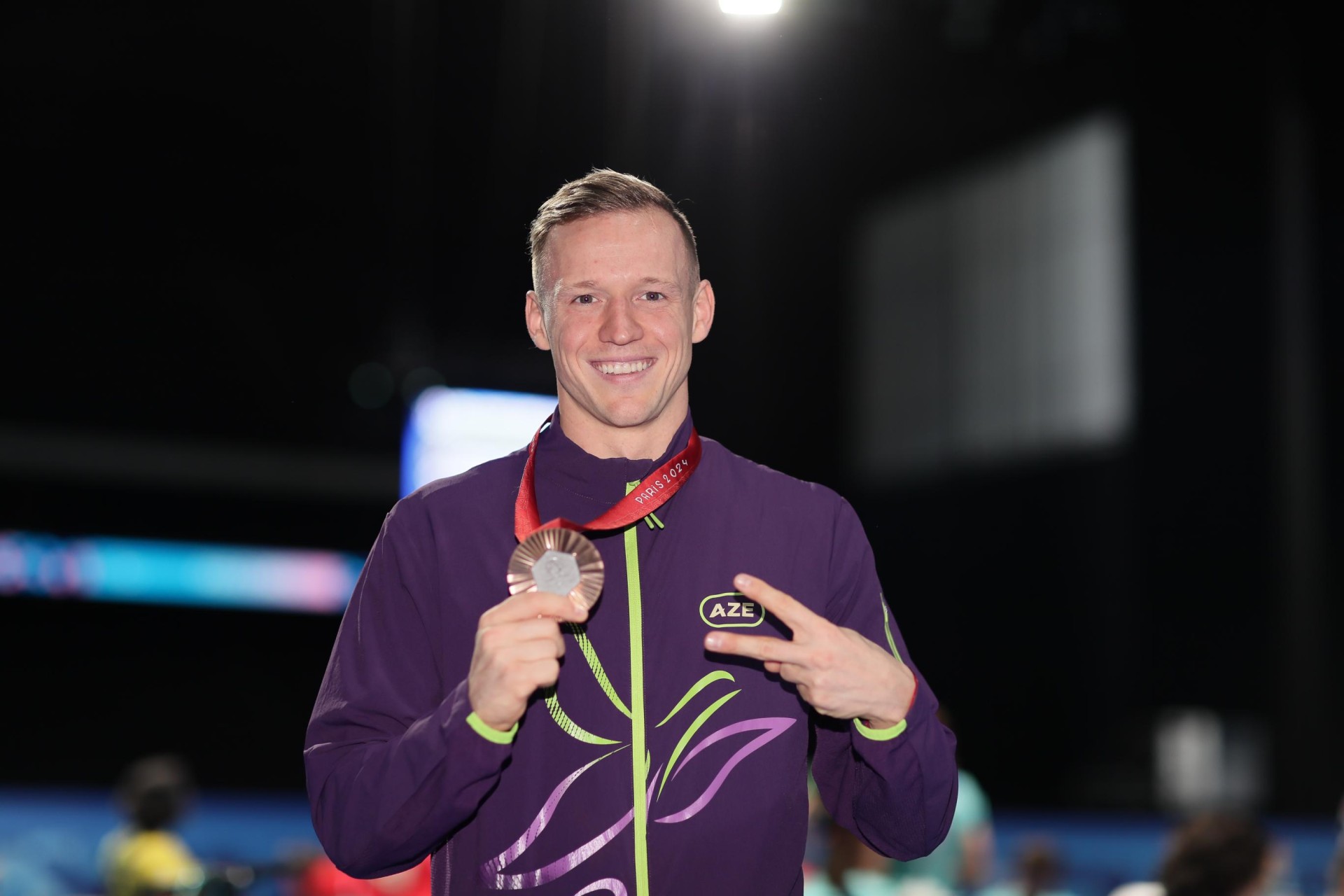 Roman Saley bürünc qazandı