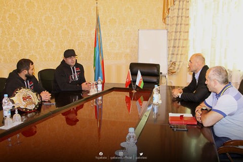 “Qəbələ”nin prezidenti Nəriman Abbasovla görüşdü