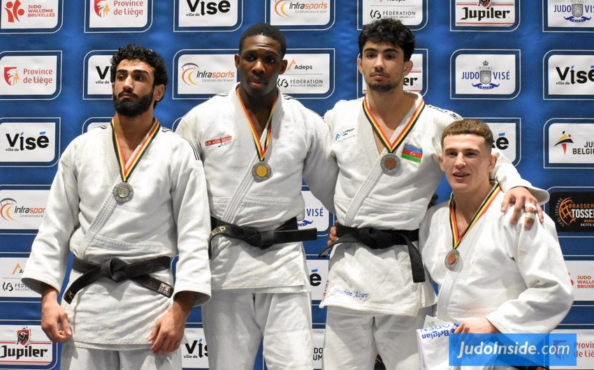 Cüdoçularımız Belçikada 4 medal qazanıb
