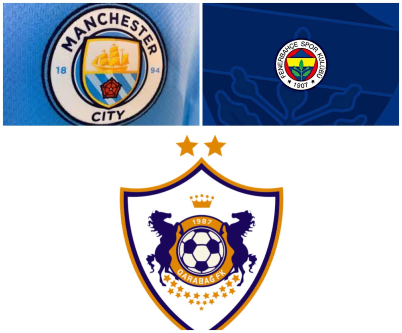 "Mançester Siti" birinci, "Fənərbağça" ikinci, "Qarabağ" üçüncü səbətdə