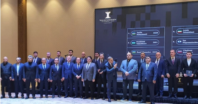 XI Vüqar Həşimov Memorialının püşkatma mərasimi keçirilib