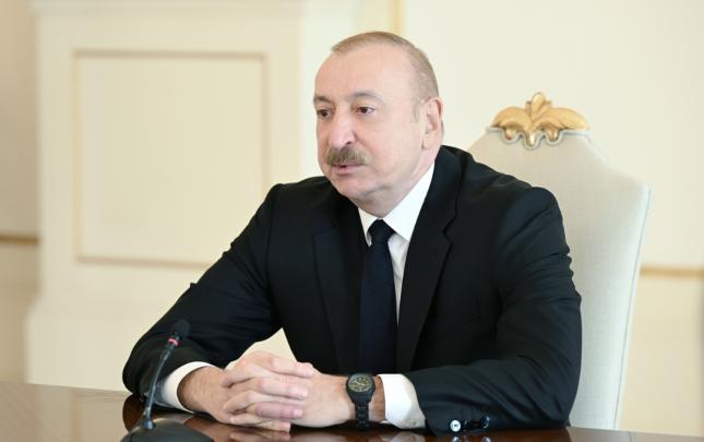 "Avropada heç də hamı Azərbaycanın qalib gəlməsinə sevinmir" - İlham Əliyev