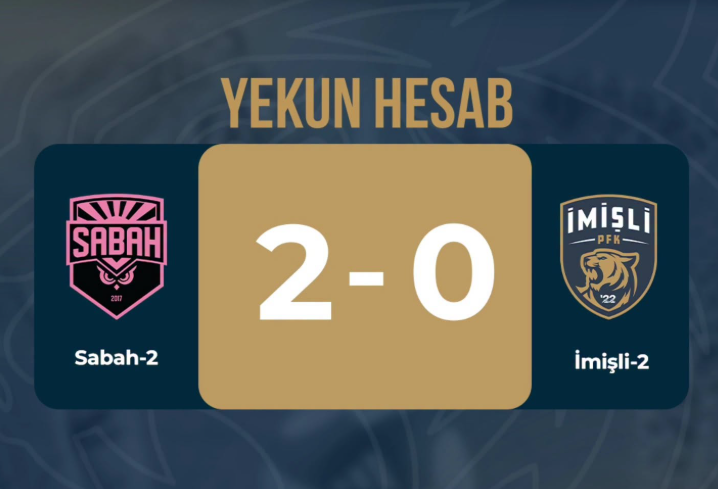 “Qarabağ” və “Sabah”ın əvəzedicilərindən qələbə