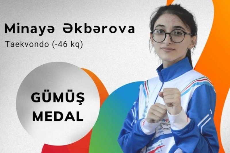 İslamiada: Minayə Əkbərova gümüş medal qazandı