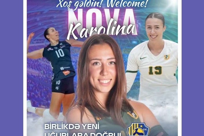 "Gəncə"də çex voleybolçu