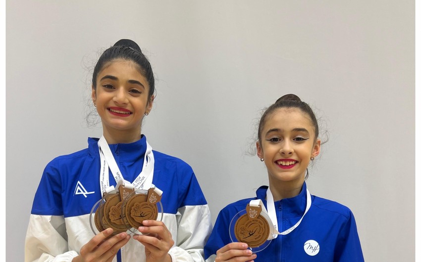 Gimnastlarımız Minskdən 4 medalla qayıtdı