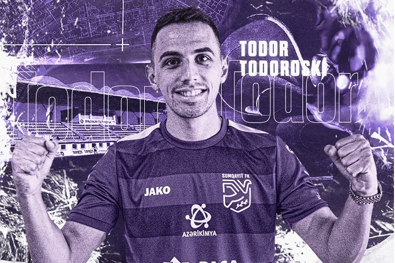 Şimali Makedoniya millsinin üzvü “Sumqayıt”da