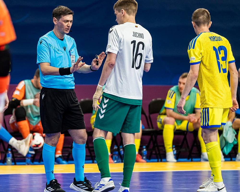 Avropa çempionatına təyinat alan hakim: "Hətta Ukrayna – Litva görüşündə bundan istifadə etdim"
