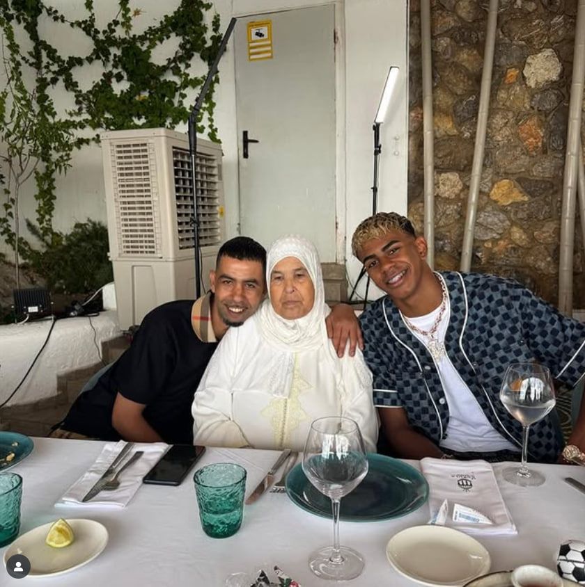 Lamin Yamal doğum gününü kimlərlə qeyd etdi?