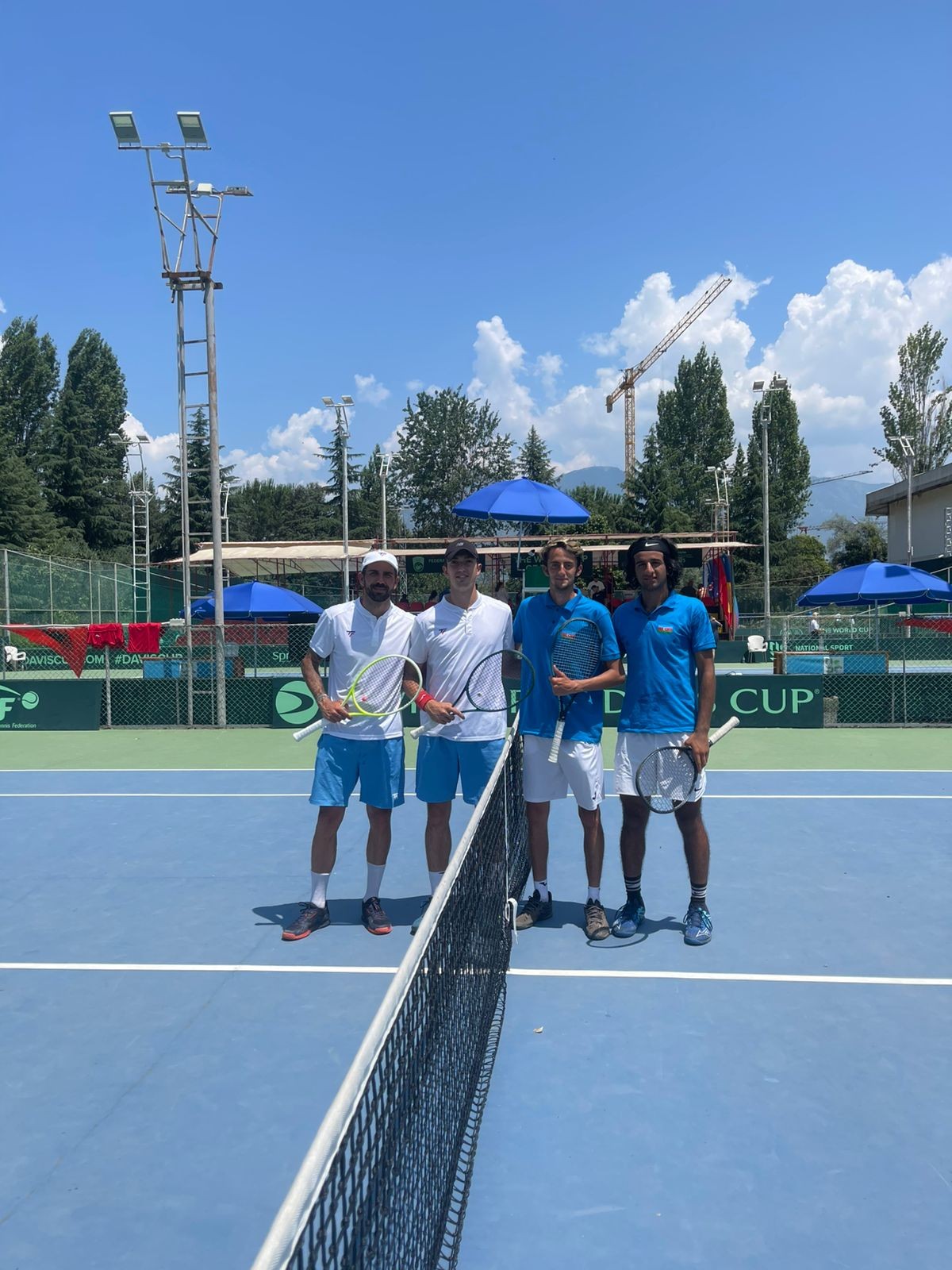 Tennisçilərimiz “Davis Cup”a qələbə ilə start verib