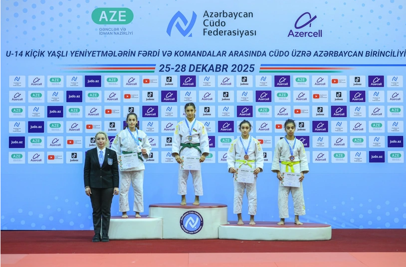 14 yaşadək cüdoçular arasında Azərbaycan birinciliyində fərdi mübarizələr başa çatıb