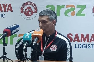 "Araz-Naxçıvan"ın məşqçisi: "Baş hakim "Sabah"ın 3-cü qolu zamanı VAR-a baxmadı”