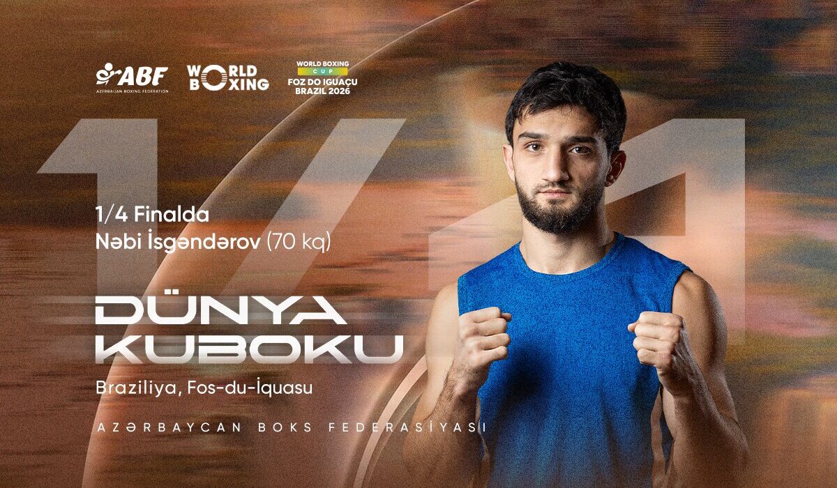 Azərbaycan boksçusu Dünya Kubokunda 1/4 finala yüksəldi