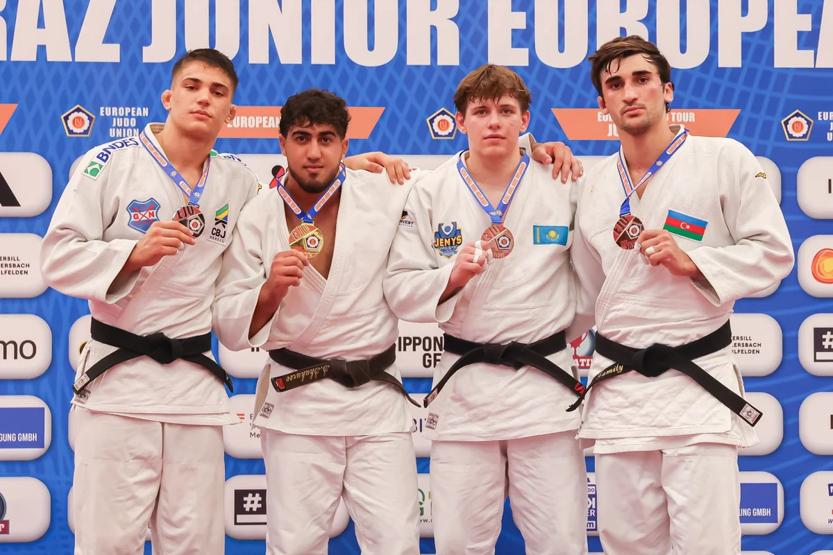 Azərbaycan cüdoçularından Avropa Kubokunun son günündə dörd medal