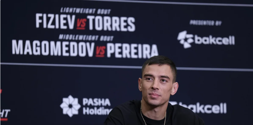 Manuel Torres: "Fiziyevə qarşı öz döyüş üslubumdan istifadə edəcəyəm"