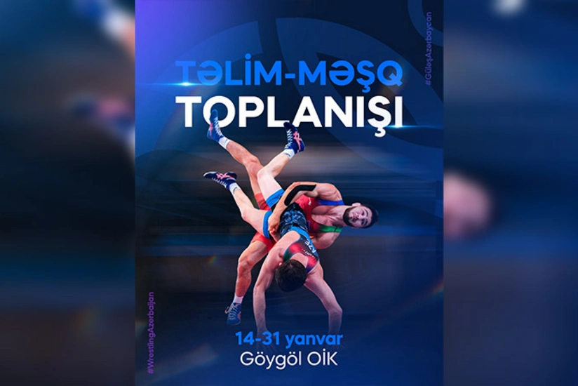 Azərbaycan güləşçiləri ilin ilk təlim-məşq toplanışlarına başlayıblar