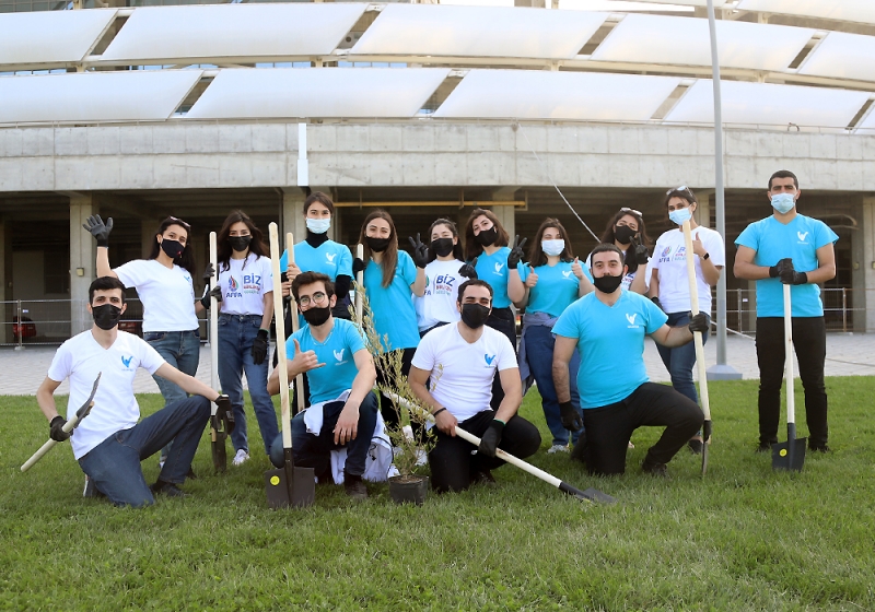 Vətən Müharibəsi şəhidlərinin xatirəsinə ağacəkmə aksiyası keçirilib