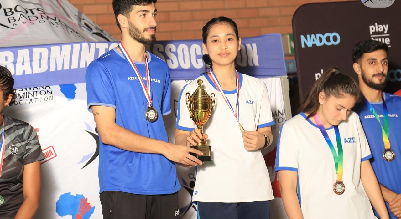 Azərbaycan badmintonçuları Botsvanada 6 medal qazandı