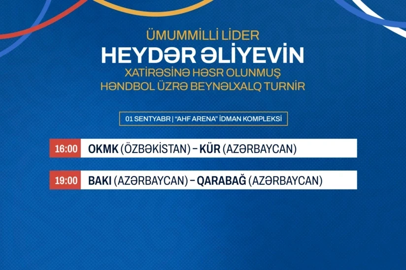 Həndbol üzrə beynəlxalq turnirdə qrup mərhələsinə yekun vurulacaq